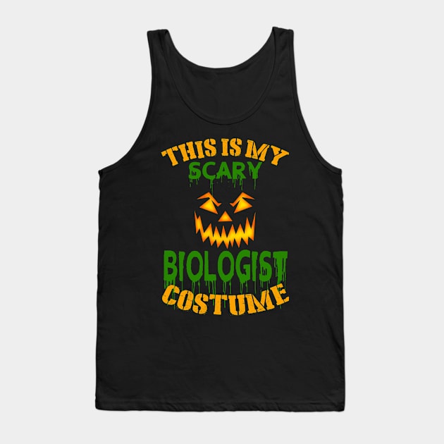 This Is My Scary Biologist Costume Tank Top by jeaniecheryll